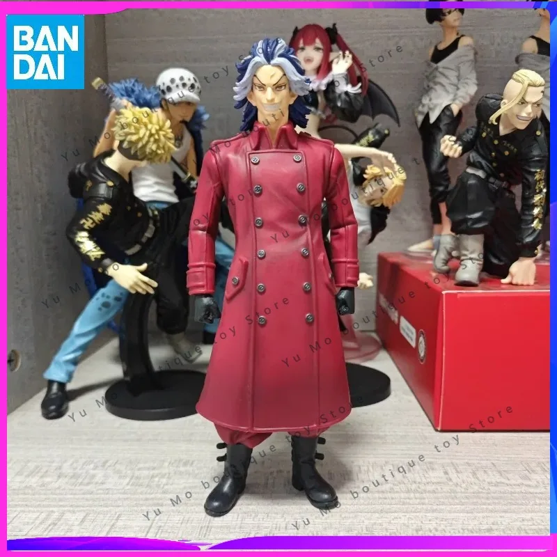 Фото Фигурки аниме-персонажей Bandai Tokyo Revengers: Хаяши Рёхэй, Ханма Сюдзи, Манджиро Сано, Дракен, Дайджу Шиба, коллекционные модели, игрушки №1