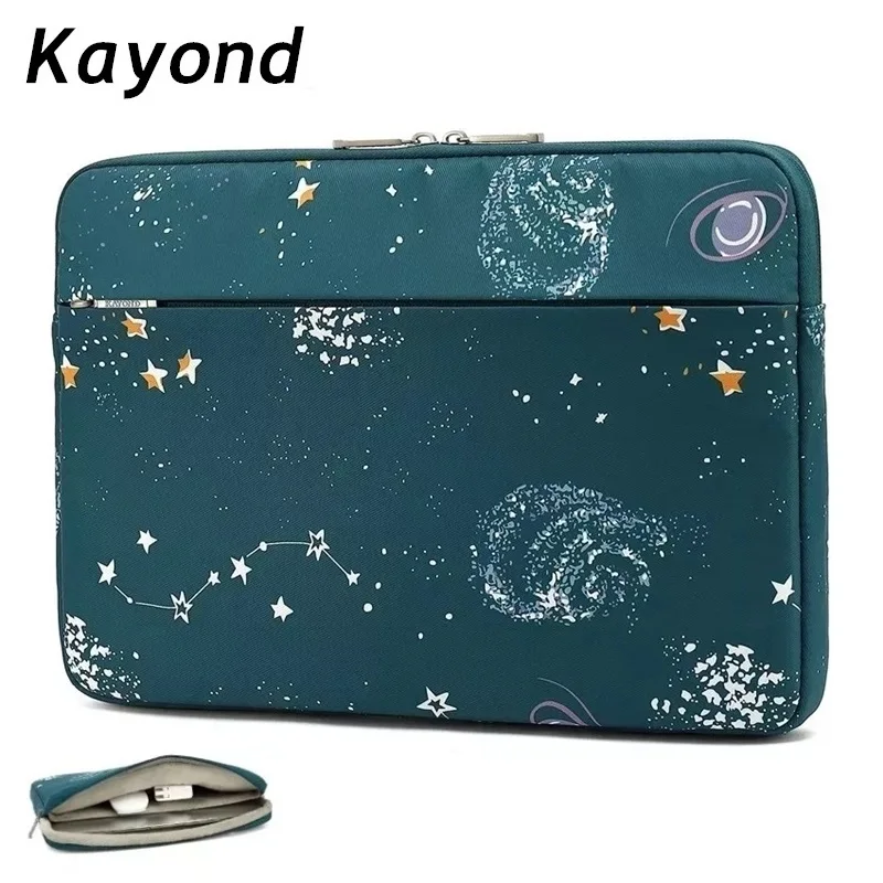 

Brand Kayond Laptop Bag 13,14,15.6 Inch,Starry Sky Man Lady Shockproof Notebook PC Sleeve Case For MacBook Air Pro M1,DropShip