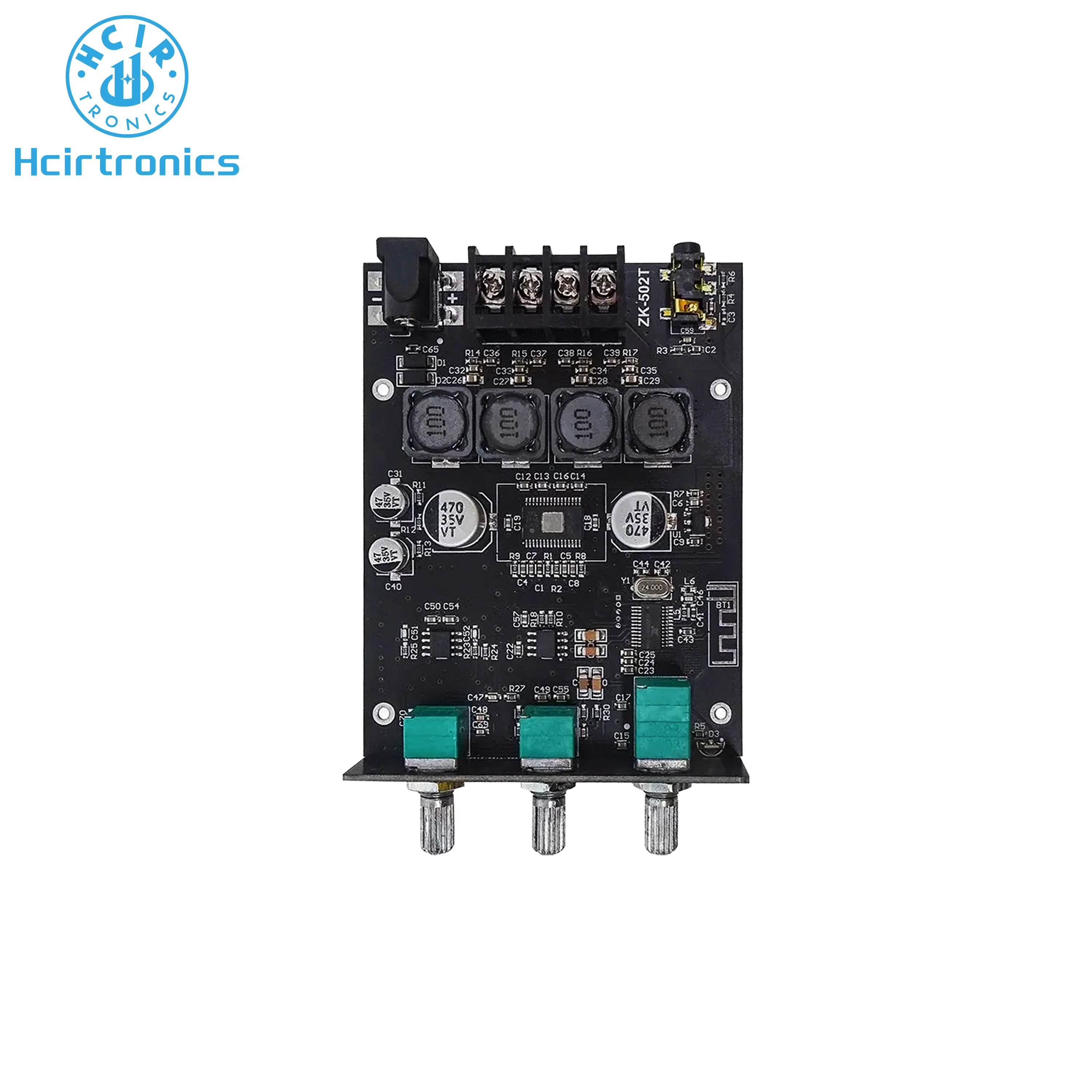 ZK-502T TPA3116D2 Плата усилителя басового сабвуфера 2 0 канала Мощность Аудио Стерео 50 Вт