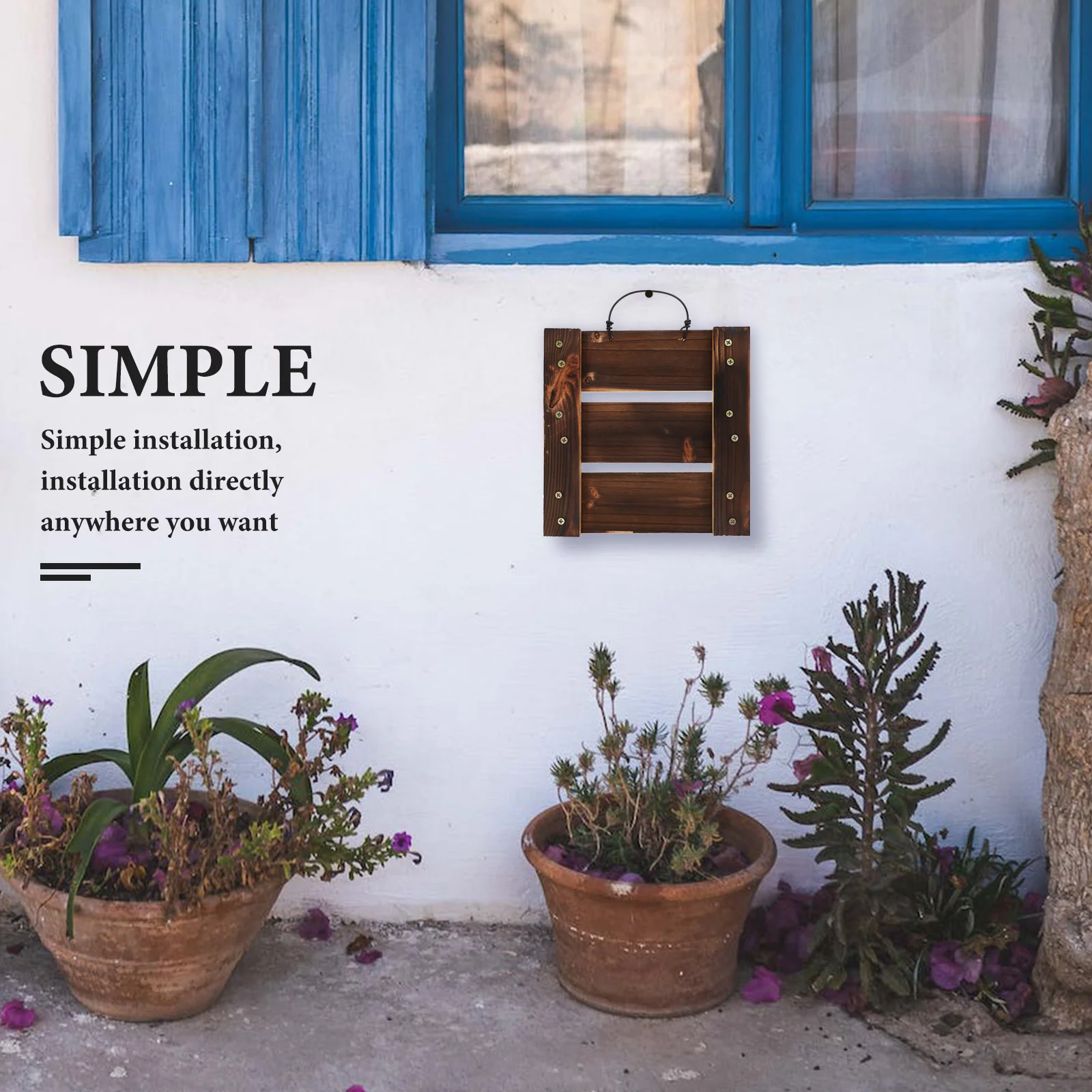 Монтажная пластина для папоротника Staghorn настенная кашпо подвесные комнатные