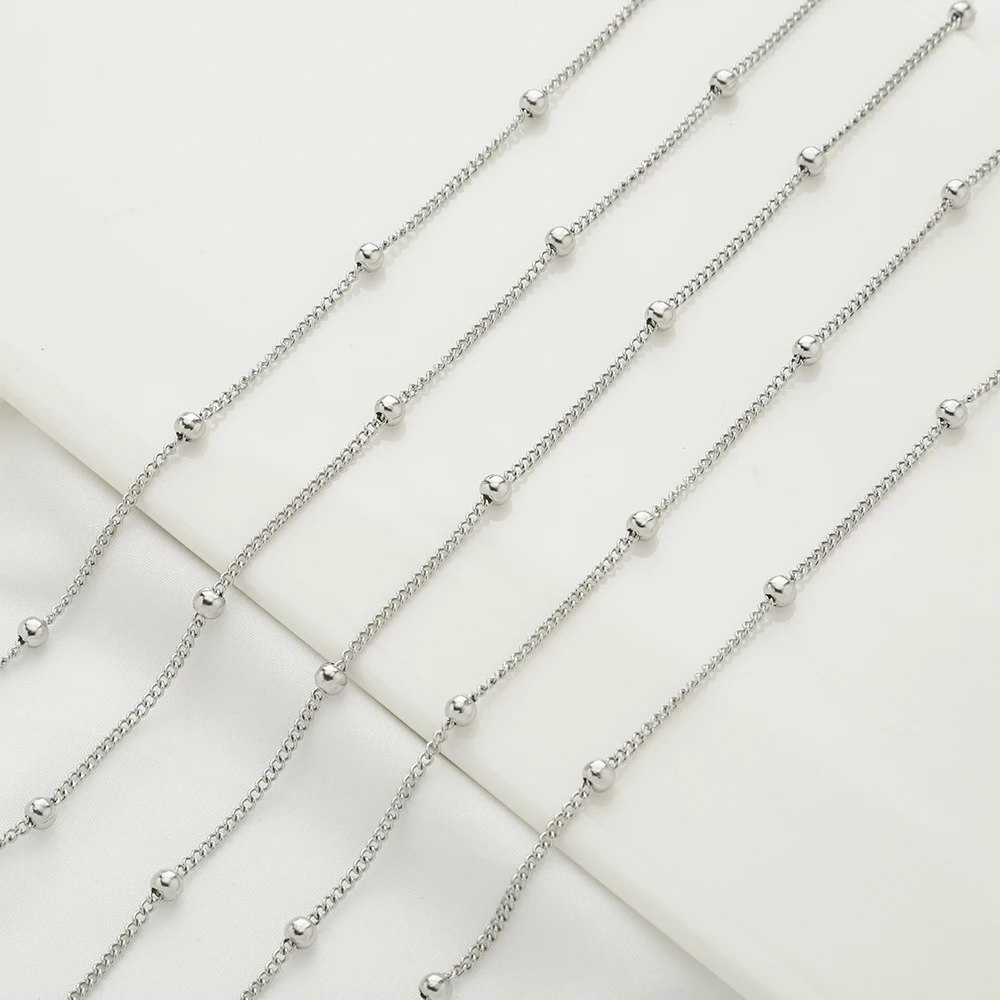 Цепь из нержавеющей стали для изготовления украшений сделай сам металлическая