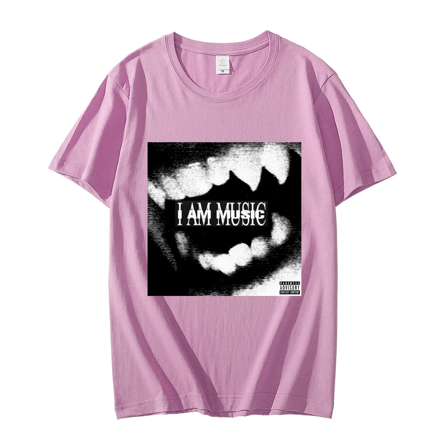 Фото Рэпер Playboi Carti I Am Music Merch футболка для мужчин и женщин винтажная модная футболка в стиле хип-хоп летняя повседневная хлопковая футболка большого размера №4