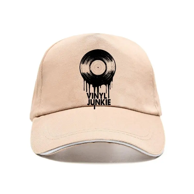 

Новая Кепка en uic Viny Junkie с принтом в задней части, бейсболка