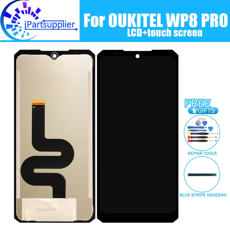 

6.49inch OUKITEL WP8 PRO LCD Display+Touch Screen 100% Original Tested LCD Digitizer Glass Panel Replacement For OUKITEL WP8 PRO