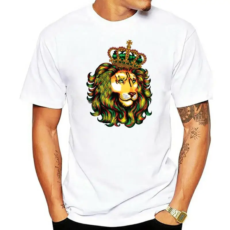 Футболка с короной Король Лев Иуды растафари (4048) |