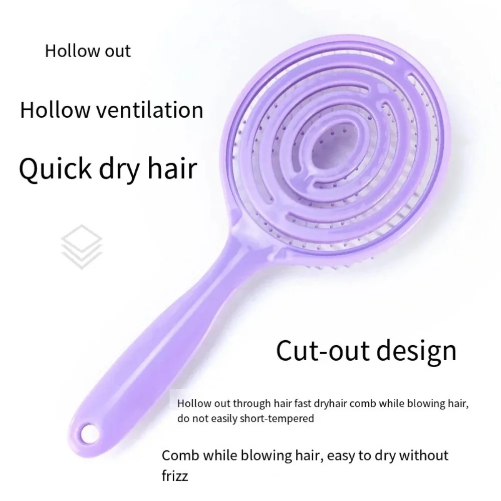 Парикмахерские аксессуары круглая Массажная расческа инструмент для укладки