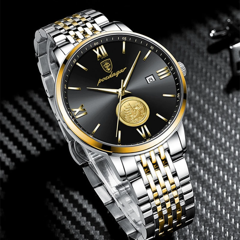 Часы наручные мужские кварцевые водонепроницаемые в стиле милитари 2021 |