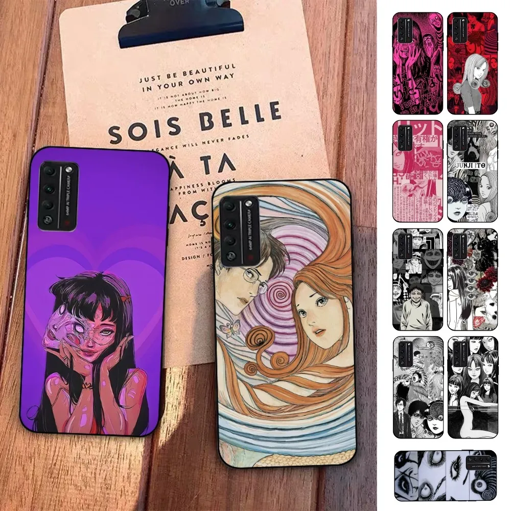 Чехол для телефона Junji Ito Huawei Honor 10 Lite 9 20 7A 9X 30 50 60 70 Pro Plus мягкий силиконовый чехол