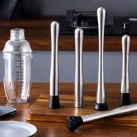 diy bar crushed ice hammer barware picks cocktail whisks stainless steel wine mixing stick muddler bar tools accessories