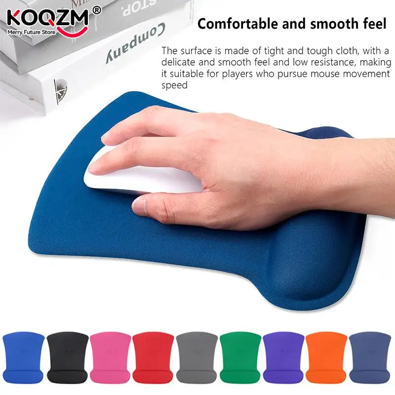 

Mouse Pad With Wrist Rest Pc Gamer Anti-Slip Gaming Laptops Keyboard Solid Color Accessories Mat Anime EVA Computer Offices Rug