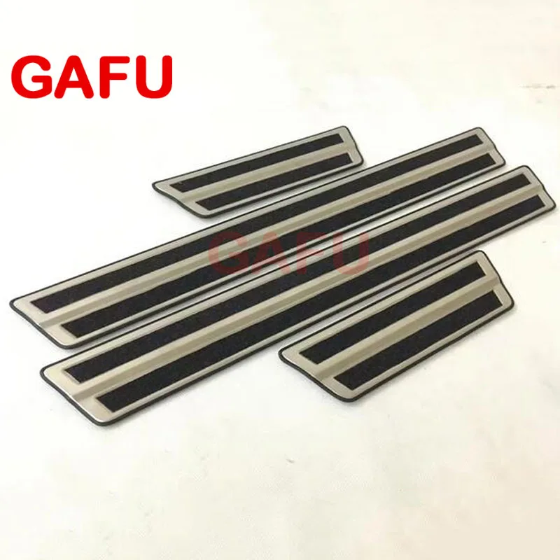 

for Toyota CHR C HR 2022 2021 2020 2018 2017 Stainless Steel Door Sill Scuff Plate Guards Door Sills Strip Protector Stickers