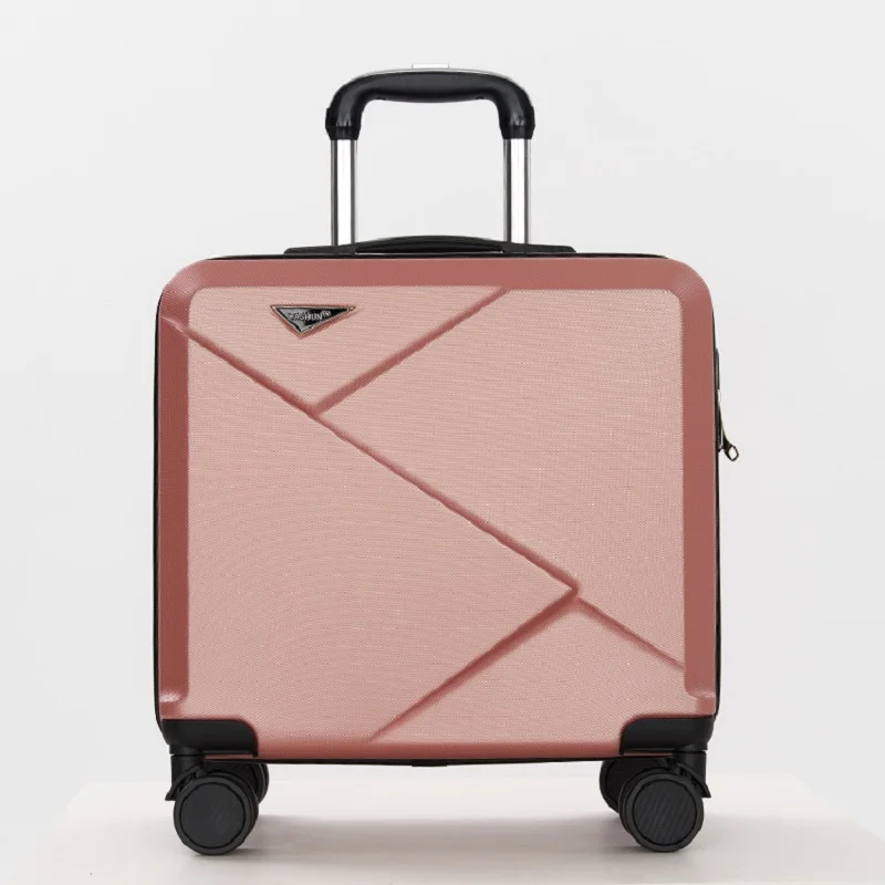 Lightweight And Fashionable Business Cardan Wheel Suitcase Korean Version High Face Value 18 Inch Password Suitcase