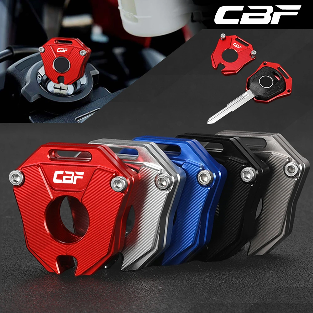 

For HONDA CBF600 CBF 600 cbf600 All years Motorcycle CNC Alumiunm Accessories Key Cover Keychain Keyring Shell Case Protection