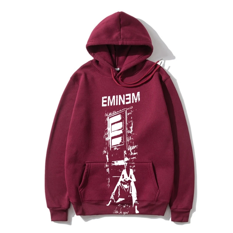 Eminem Men Outerwear Popular Leisure Plus Autumn Cotton Crewneck Warm Men Hoodys Hoodies