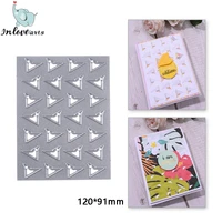 inlovearts paper airplane metal cutting dies rectangle frame decor scrapbook craft knife mould blade punch embossing stencil diy