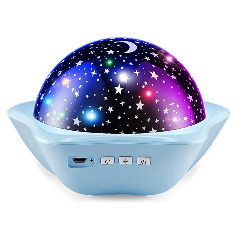 

GTBL Night Lights for Kids Room,360°Rotating Star Night Light Projector,12 Light Modes Night Light Projector for Kids Bedroom