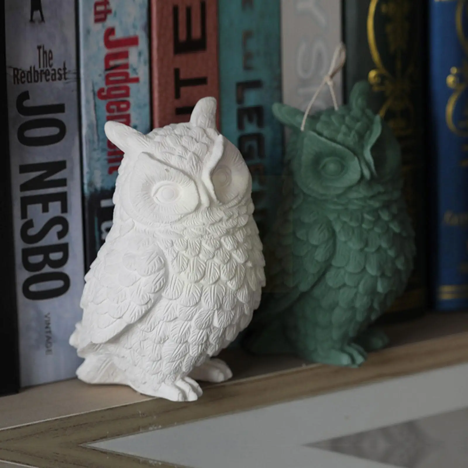 

Owl Candle Mold Candles Silicone Mold 3d Aromatherapy Mould Chocolate Plaster Decor Dessert Baking Candle Cake Hand-made To N8l2