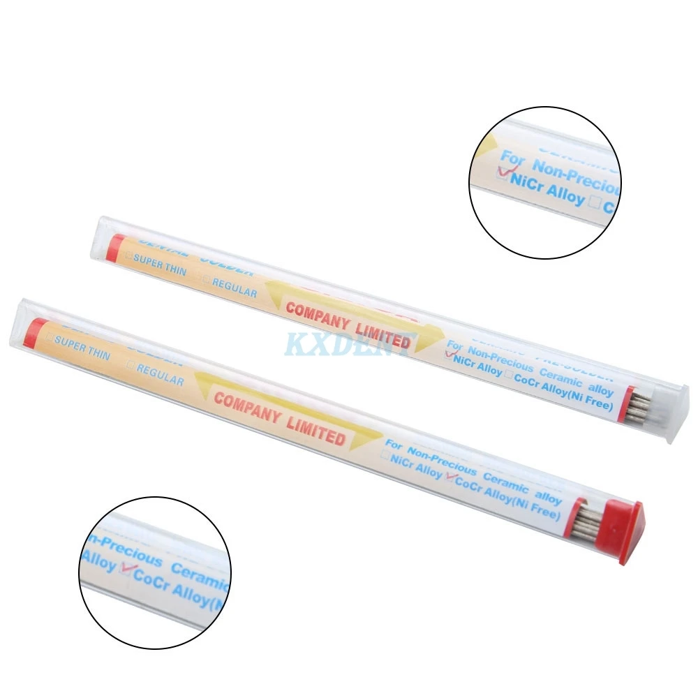 

1Tube Dental Lab materials High Temperature Welding Rod NiCr Alloy/Cocr Alloy For PFM Soldering