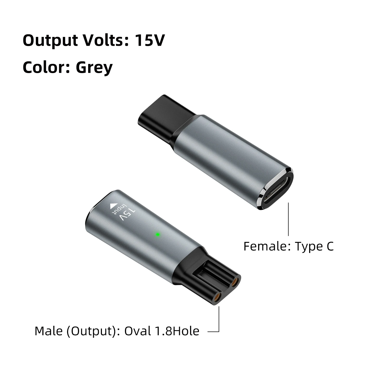 

Адаптер питания Geris Power для машинки для стрижки волос Philips USB C PD