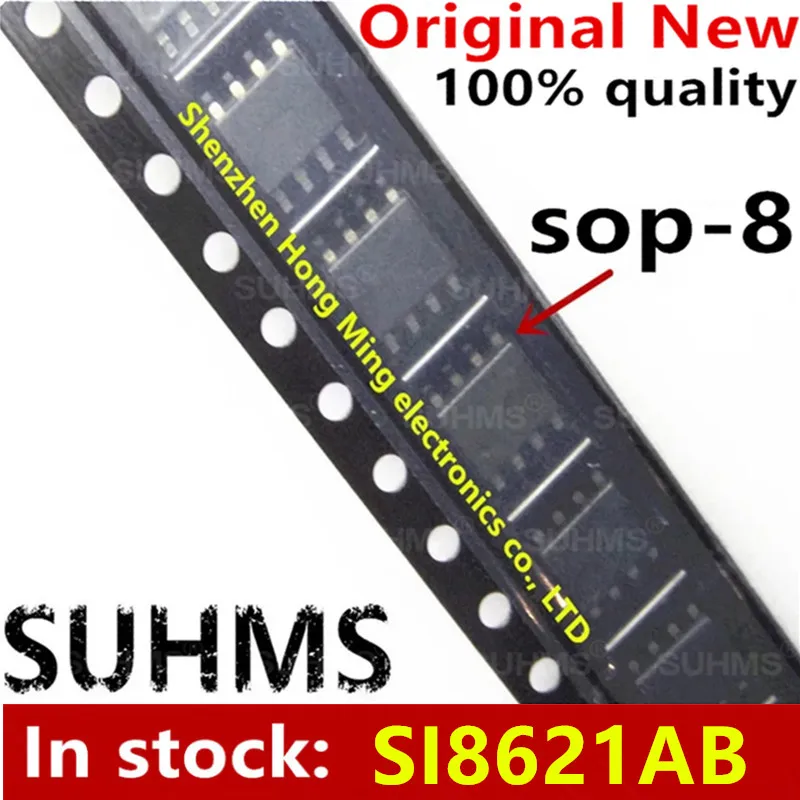 

(5piece)100% New SI8621AB SI8621AB-B-ISR sop-8 Chipset