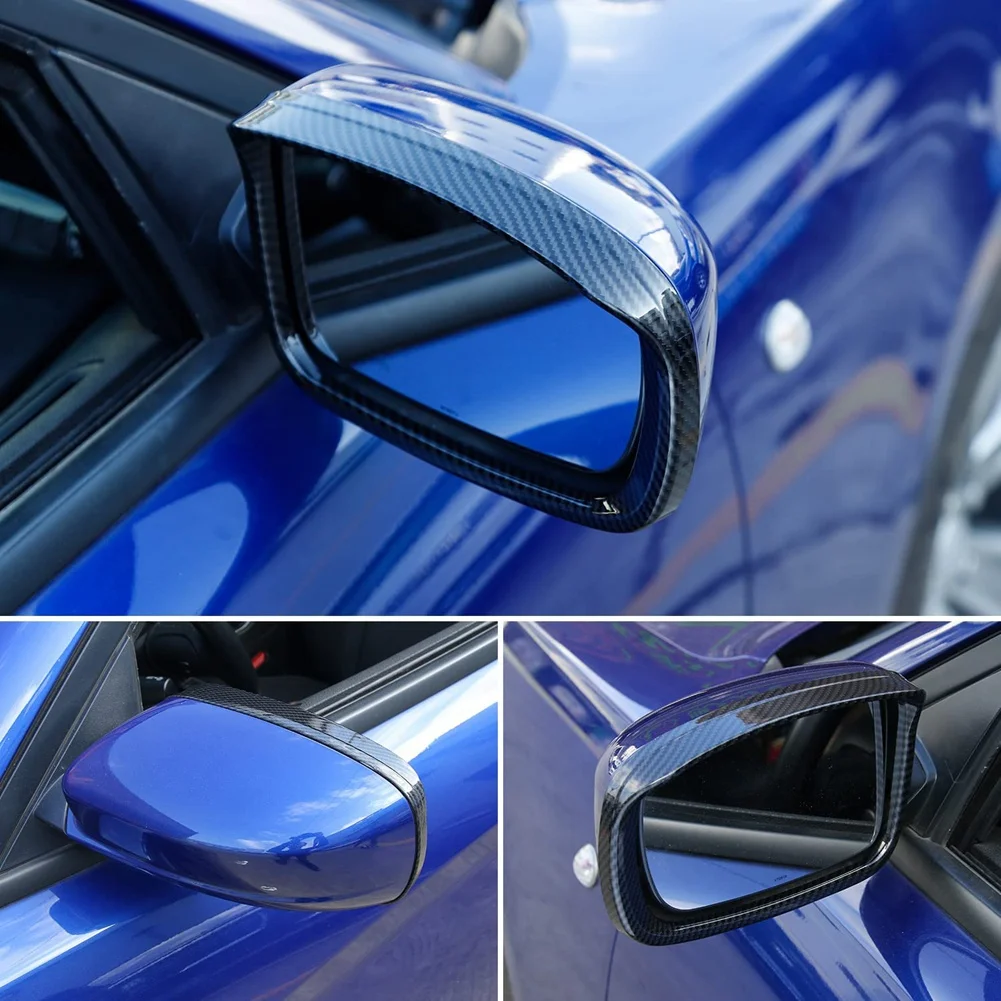 Накладка для бровей на зеркало заднего вида декоративная накладка Dodge Charger 2015-2021