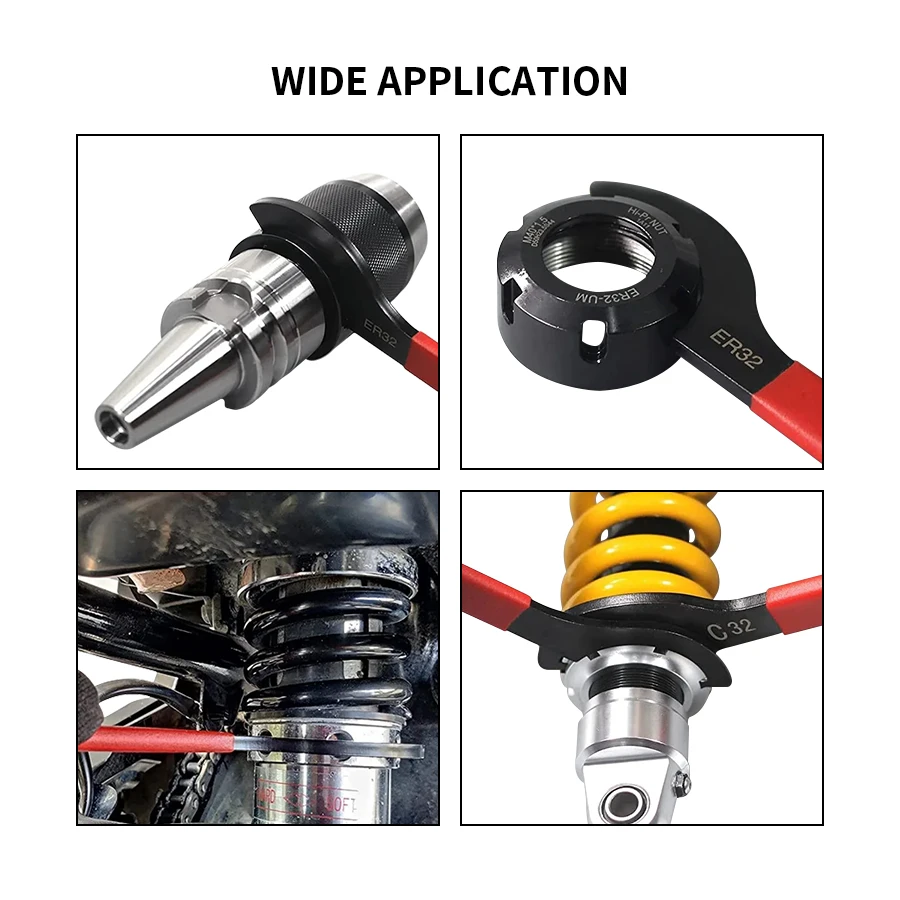 Ключ с ручкой инструмента ЧПУ ER11 ER25 ER32 Гравировальный станок Удаление ножа