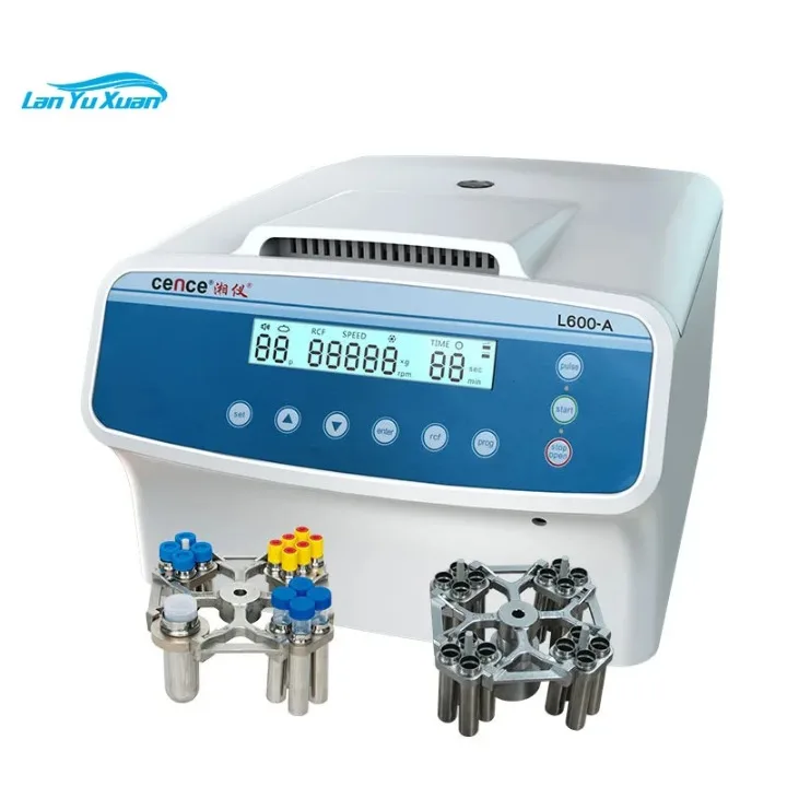 Низкоскоростная настольная центрифуга Cence L600-A с угловыми или горизонтальными