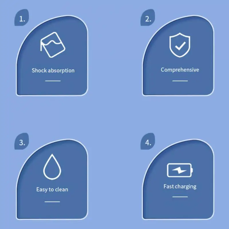 Прозрачный чехол для Bluetooth-гарнитуры защитный наушников |