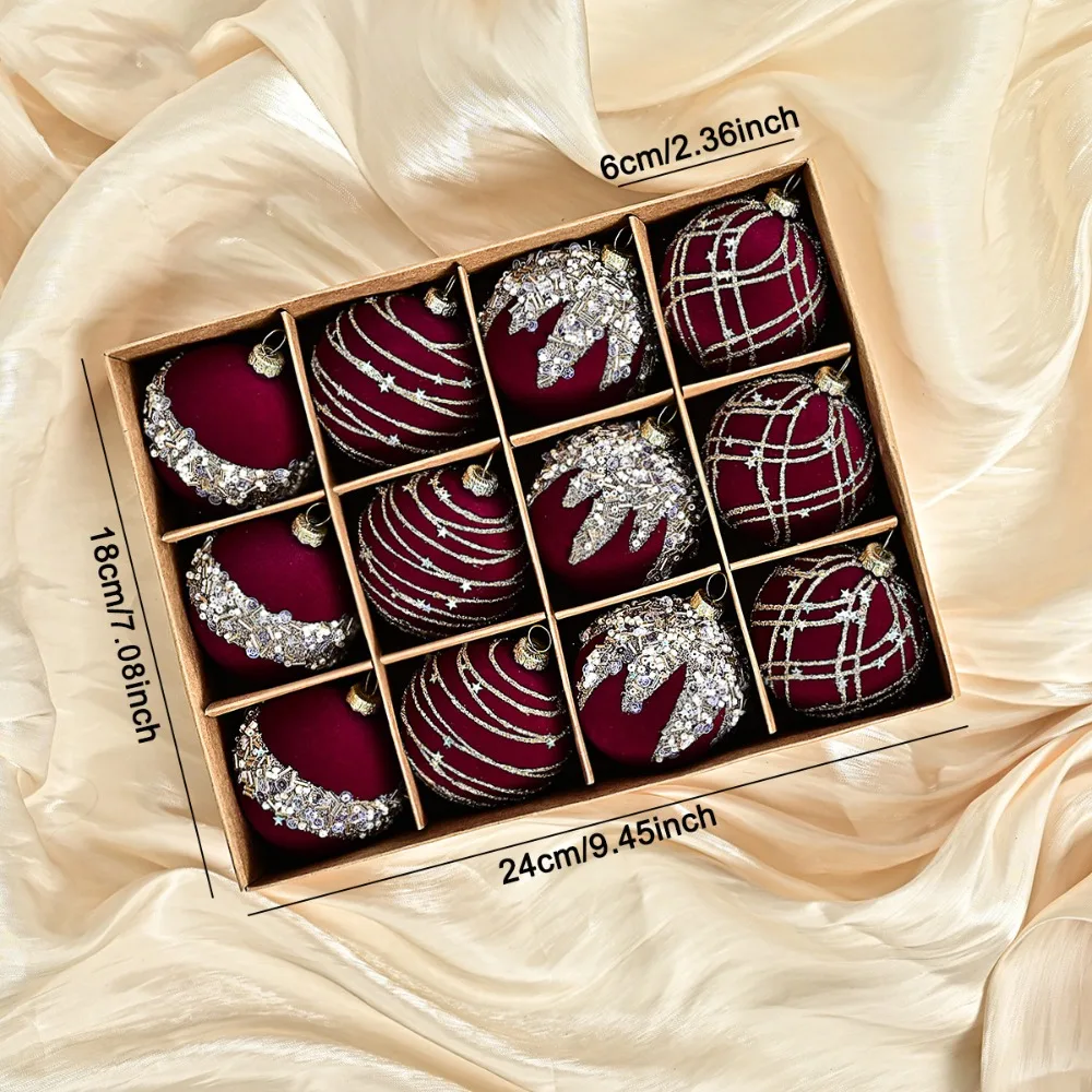 

Рождественские шары пластиковые 13 шт