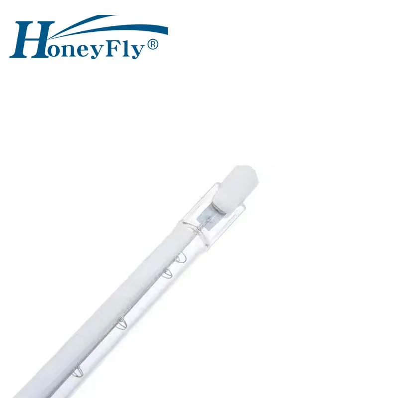 HoneyFly 20 шт. индивидуальная белая полупокрытая ИК-галогенная лампа 200 Вт 185 мм/220 мм