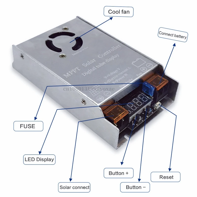Регулятор заряда солнечной панели 24 В 36 48 60 в 72 450 Вт для