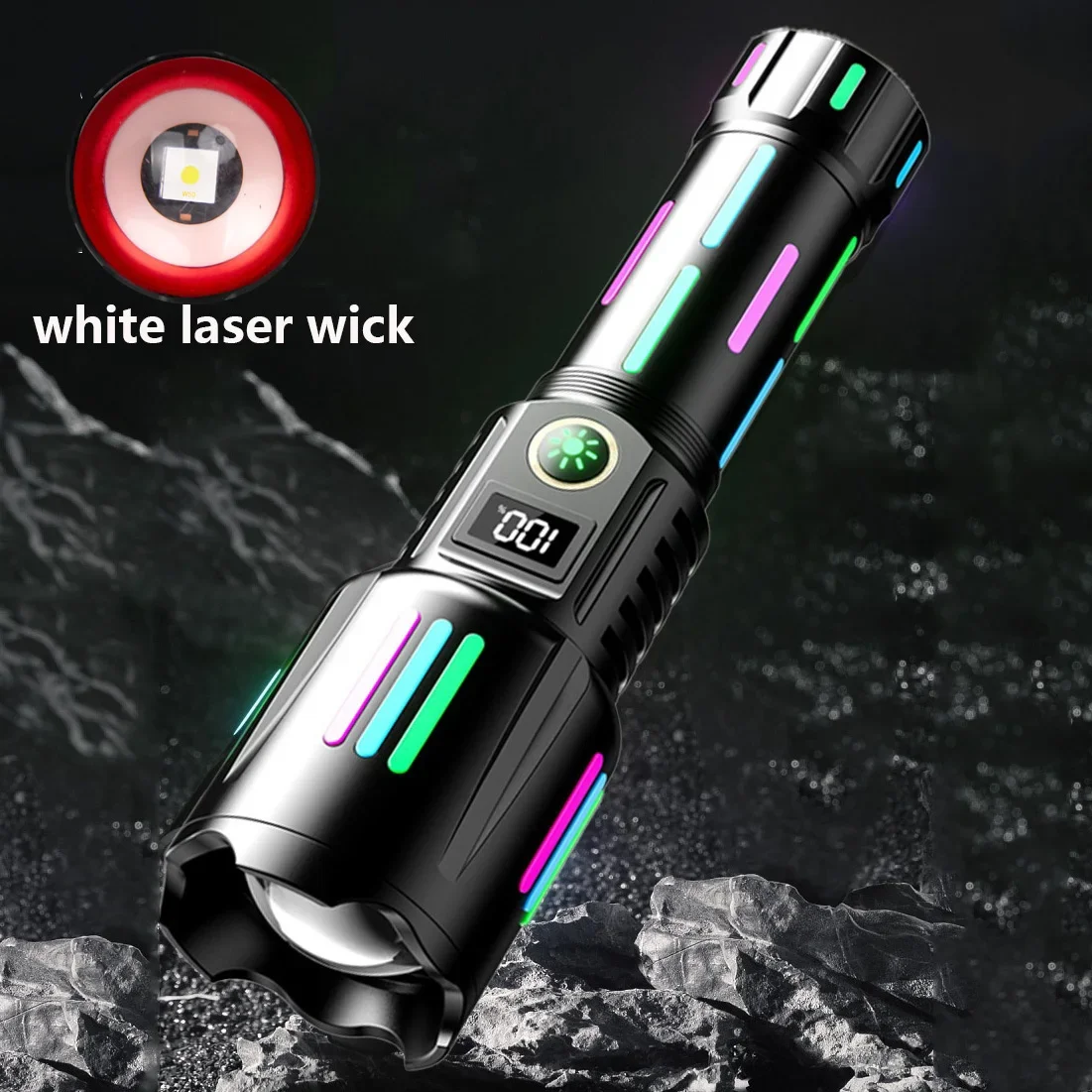 Высокомощные перезаряжаемые фонарики с люминесцентными листами