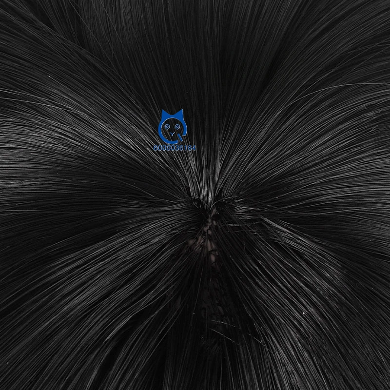 Mikasa Ackerman Горячий парик для косплея Аниме Atttack on Tiitan 50 см Длинные черные парики