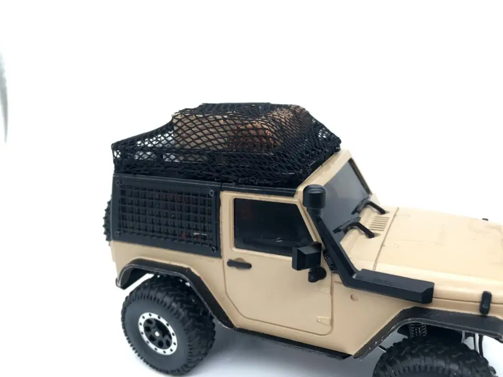 Orlandoo Hunter Rc Crawler 1:35 32 Модель автомобиля Декор сцены Крыша Багажник Сетка Сумка