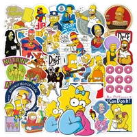 103050pcs tv show the simpson cartoon stickers funny anime decals diy kids toy graffiti luggage water bottle scrapbooking car