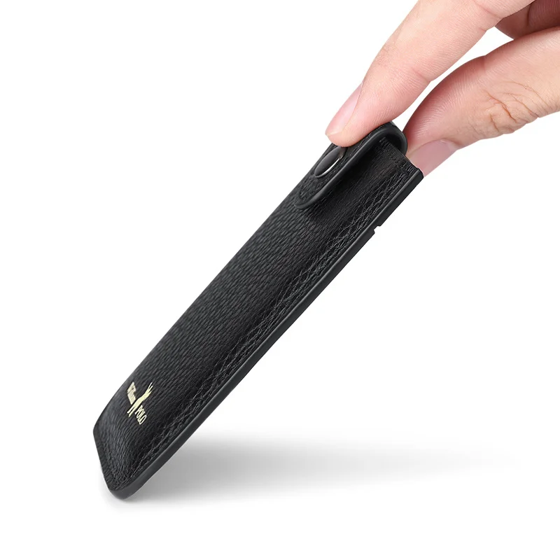 

Leather Mini card bag ultra thin and light holder