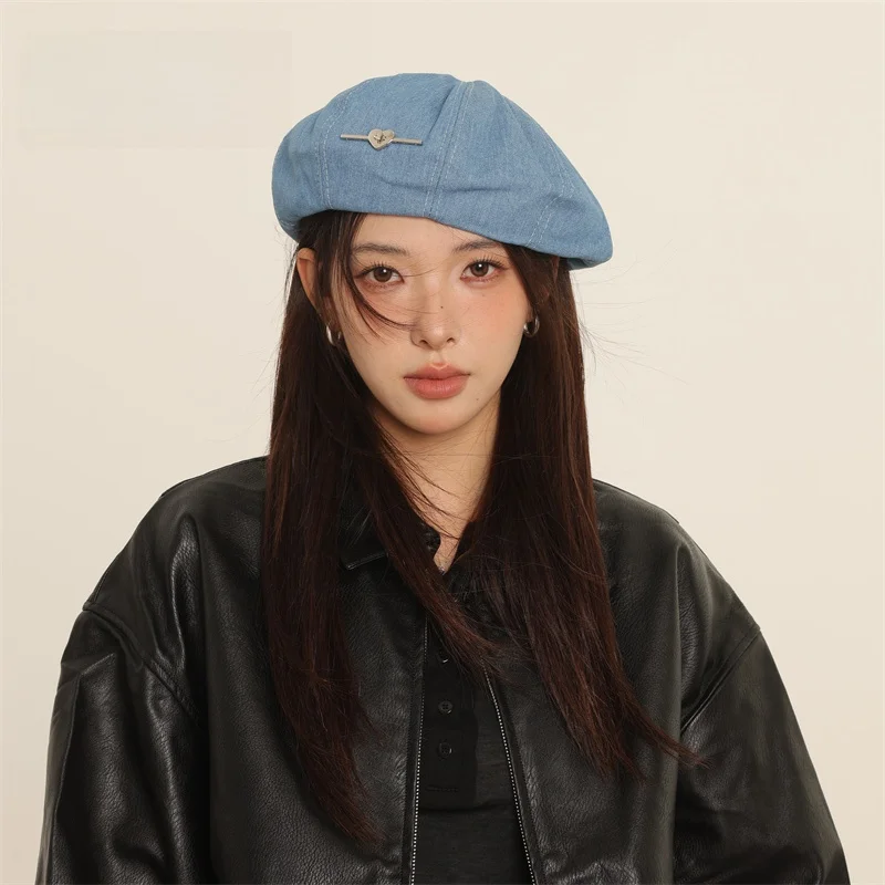 Женский берет Ur EF новинка 2024 шапка для женщин шапки Advance зимняя кепка художника