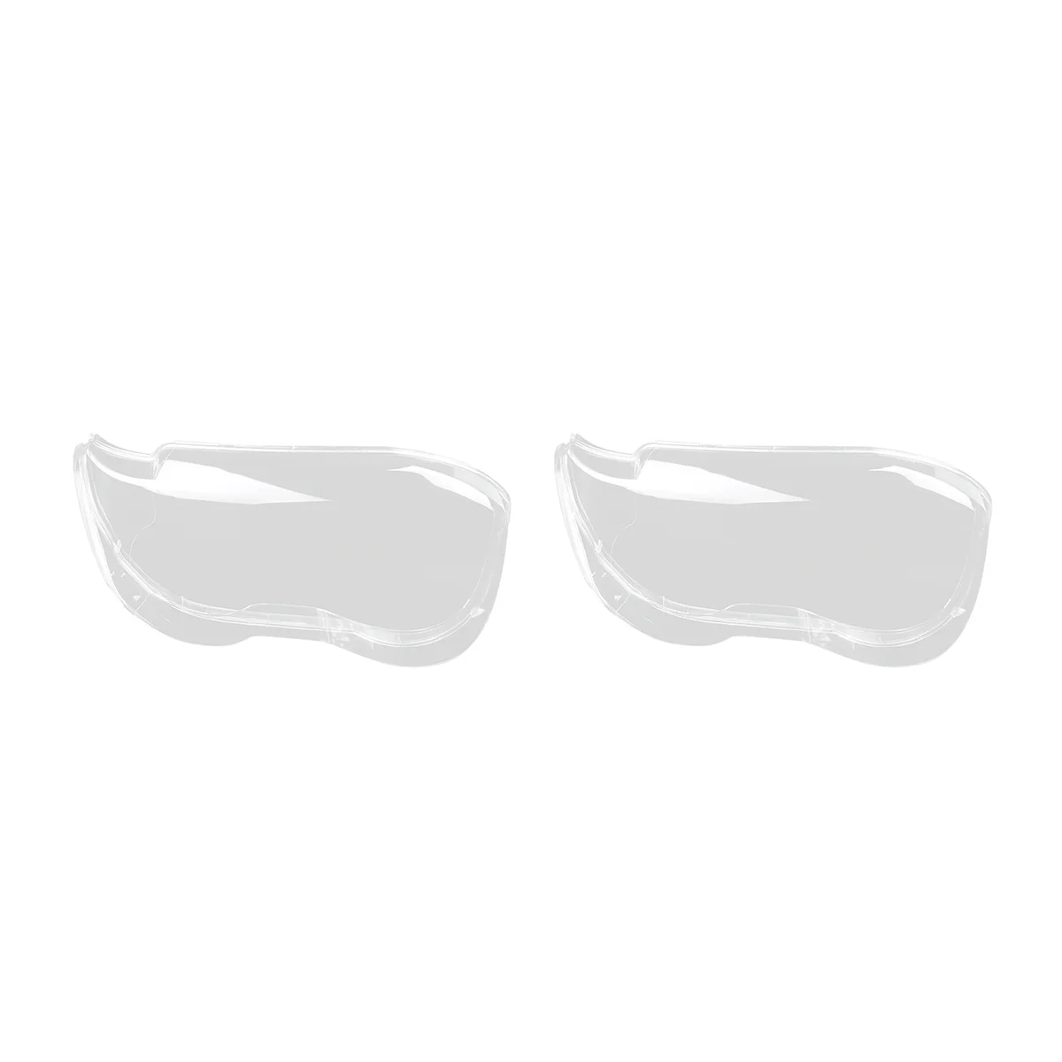 

2X RH Right Side Car Headlight Lens Cover Headlamp Shade Shell Glass Cover for -BMW E67 E66 E65 7 Series 2001-2004