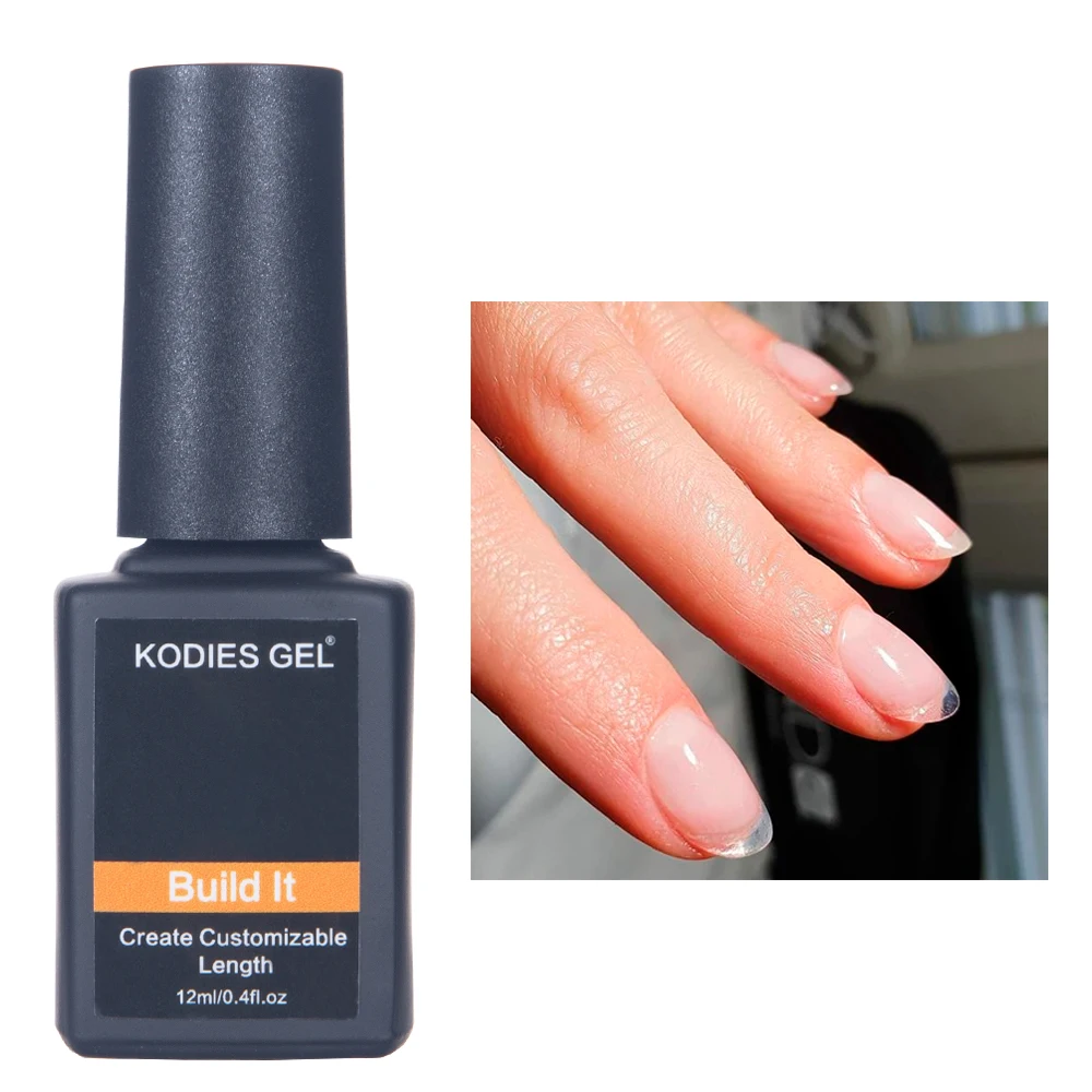 Гель KODIES для наращивания ногтей прозрачный гель кисть Маскировочная натуральные