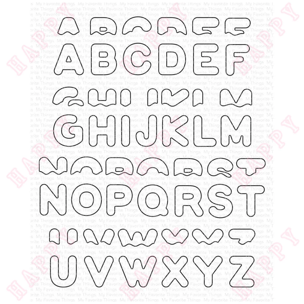 

Frosted Alphabet Metal Cut Dies Scrapbook Diary Decoration Embossing Template Diy Album Paper Craft Greeting Card Handmade New