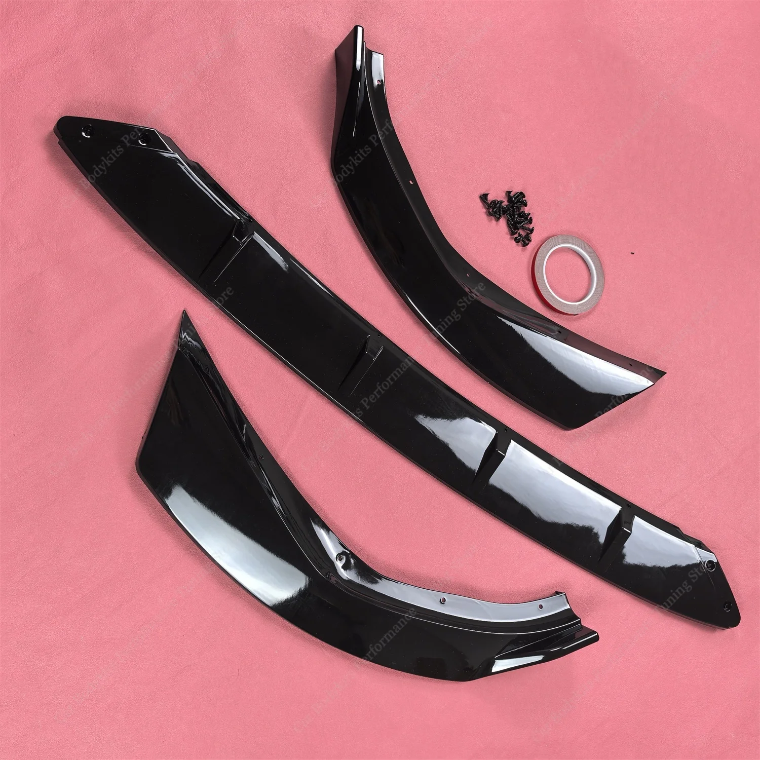 Передний бампер сплиттер спойлер диффузор для BMW G20 G21 330d 330i 330e M340i M340d M Sport 2019-2022