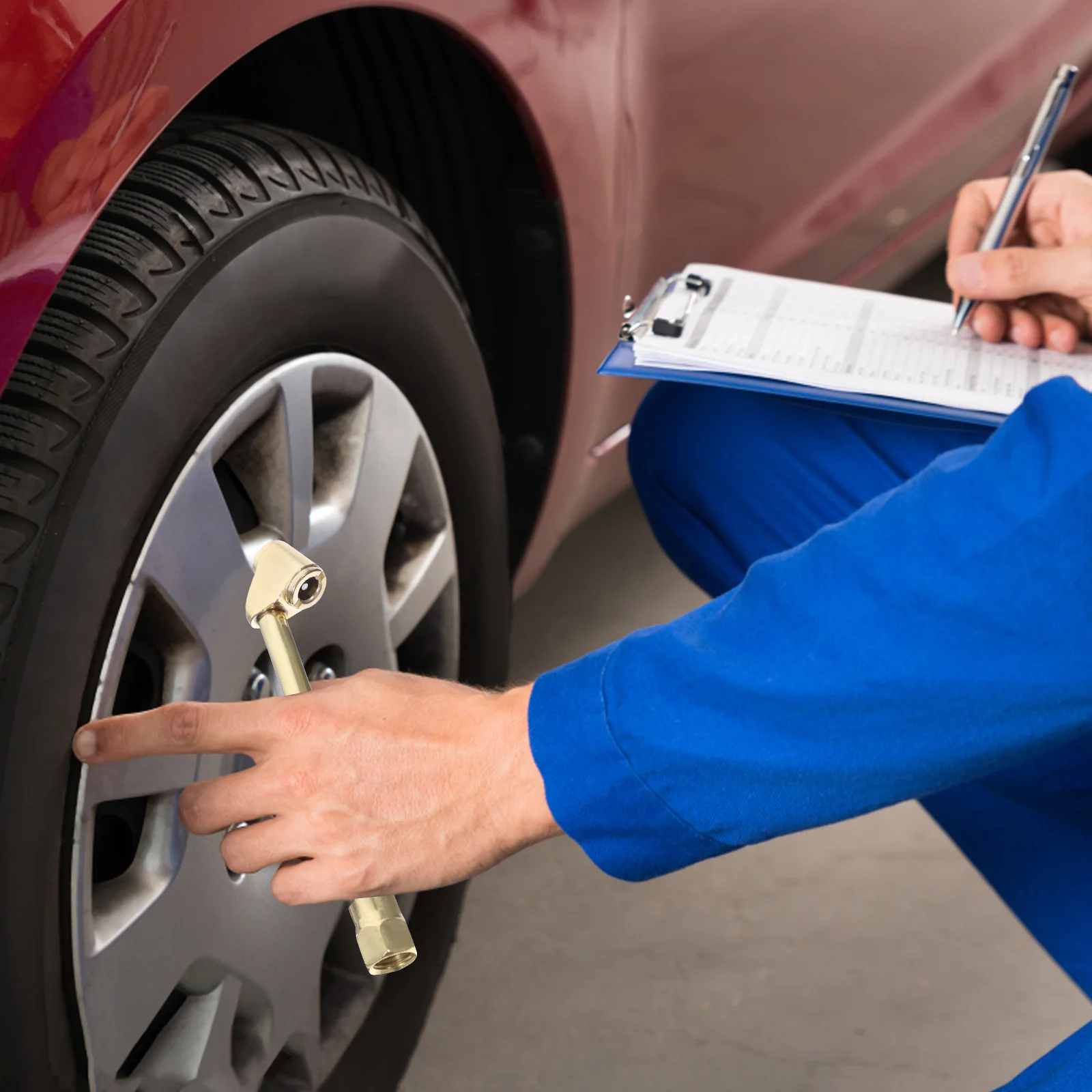 Комплект воздушных зажимов насадка для накачивания шин адаптер шланга