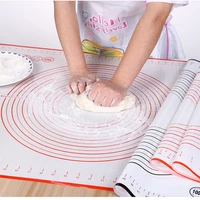 5070cm silicone dough mat baking accessories pastry kneading pad pizza non stick kneading tool kitchen accessories
