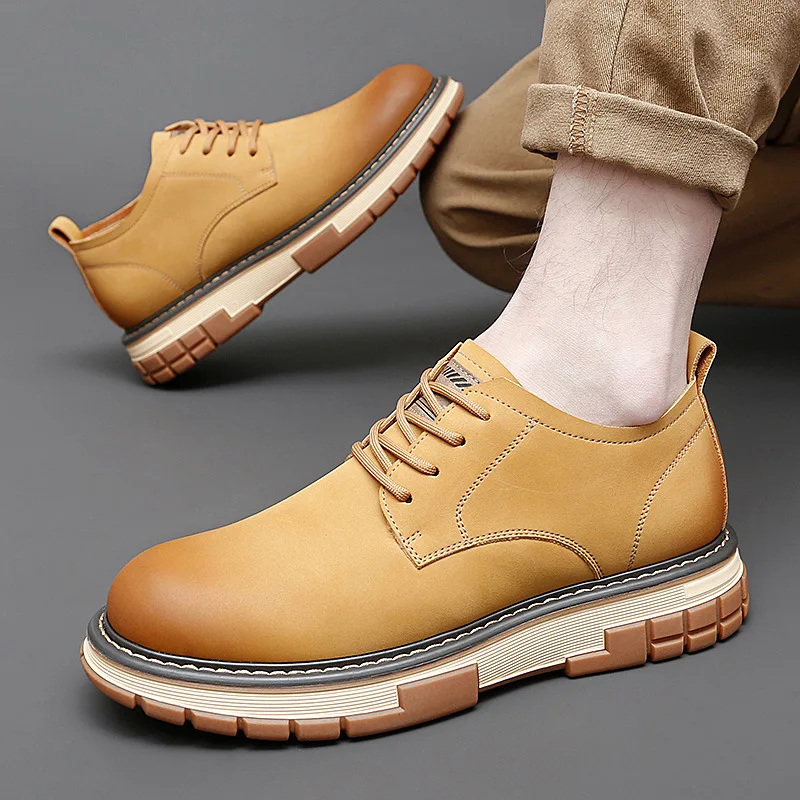 

Men's Work Shoes Outdoor Logging Casual Men's Shoes Sapatos Casuais Masculinos Zapatos Planos Chaussure Homme Zapatos Hombre