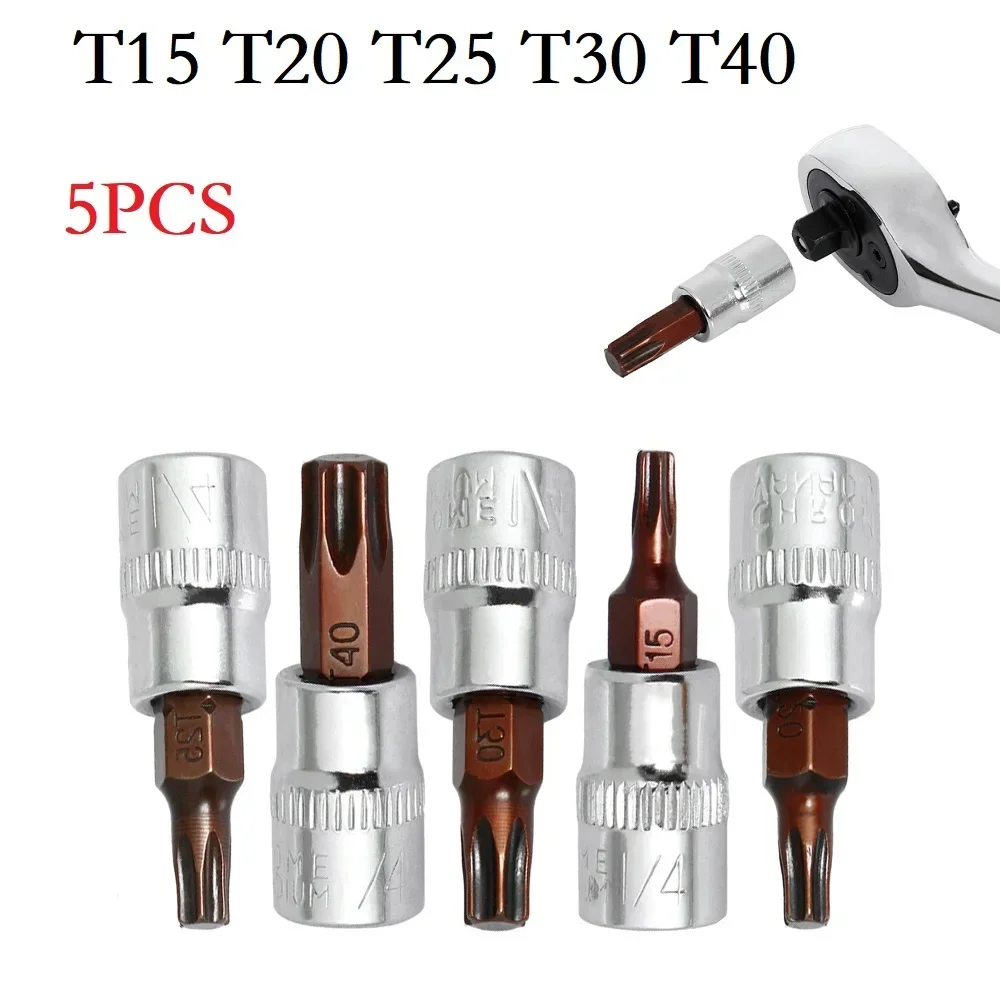 

Насадки для отверток Torx T15 T20 T25 T30 T40