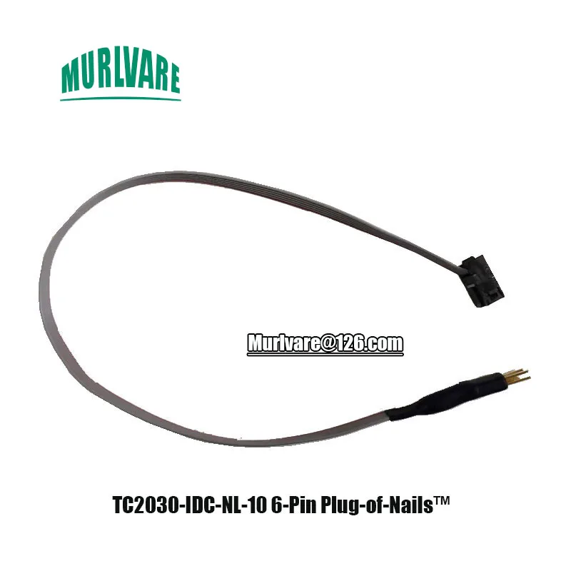 

TC2030-MCP-NL Tag-Подключите кабель In-Circ ICD3 в системе программирования TC2030-IDC-NL-10 6-контактный разъем-of-Nails™Пружинный штыревой кабель