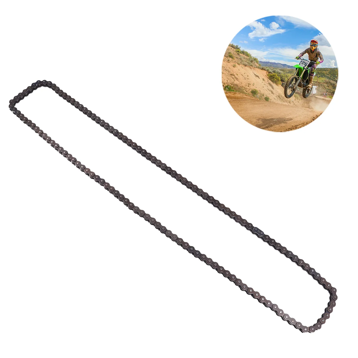 

Replacement Motorcycle Chain Hardware Bicycle Motocross Bike Accessories Heavy Duty Drive Link