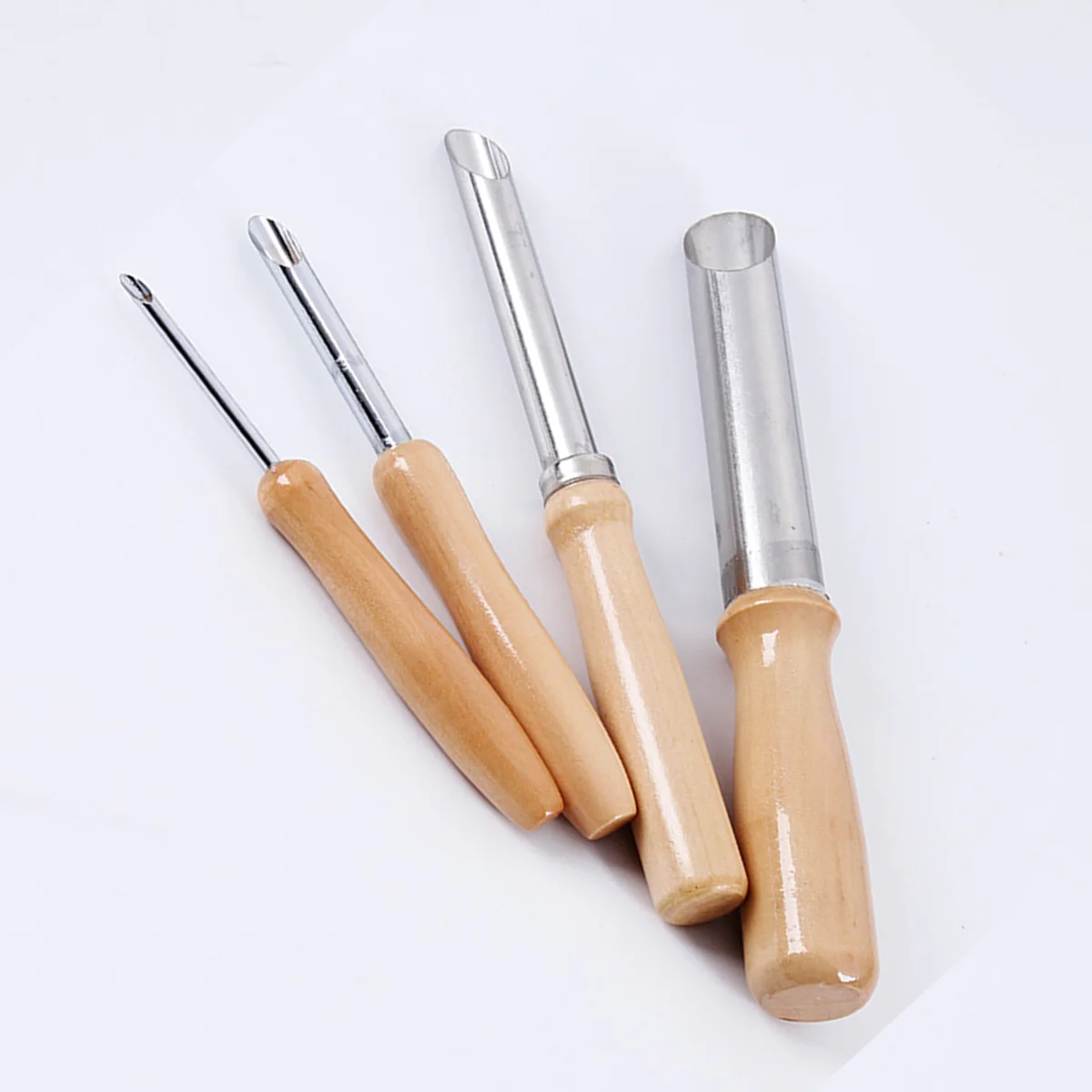 

4PCS Pottery Tool Sculpting Modeling Ceramics Carving Tool Set for Pottery Sculpture Smoothing Dotting