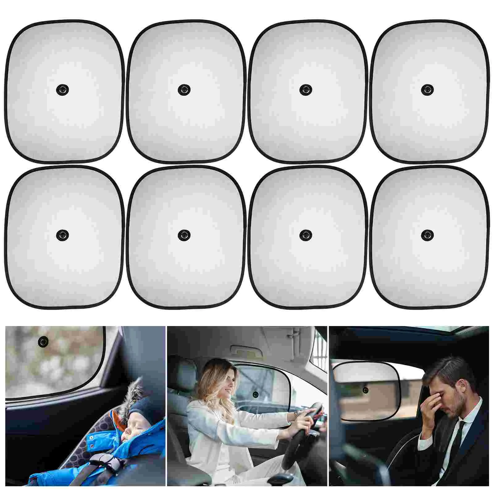 

4 Pairs Car Window Cover Window Suncatcher Side Window Sunshades Car Sun Shade Car Cling Sun Shade Sun Visor Car Car Shade