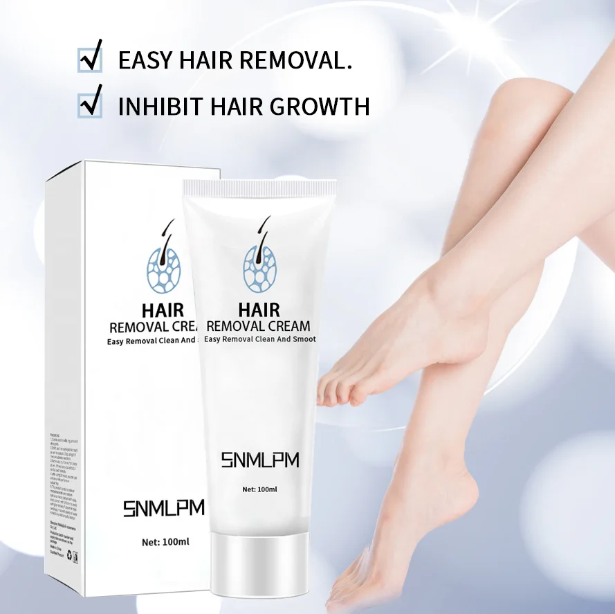 100ml 1pcs Legs Face Armpits Arms Gentle Hair Removal Cream Not Stimulate Free Shipping